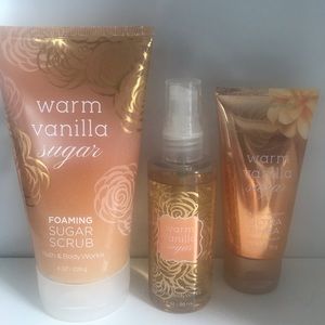 Warm Vanilla Sugar Trio